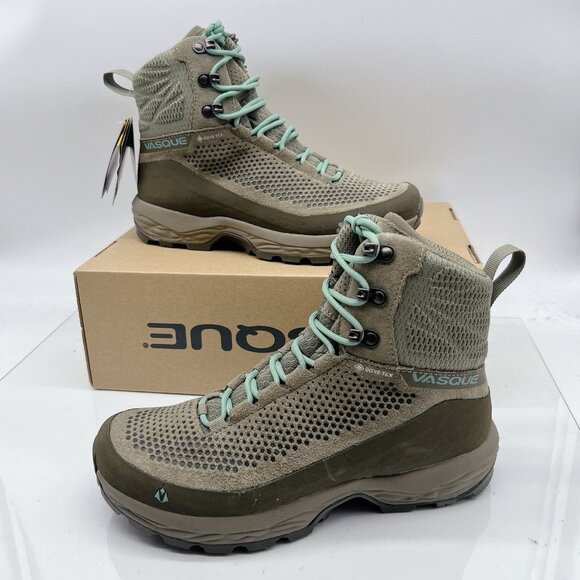 Vasque Torre at GTX Womens US 8.5 Hiking Shoes Sage Vert Waterproof Lace Up - Picture 1 of 14